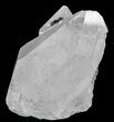 Large, Clear Quartz Crystal Cluster - Brazil #48632-1